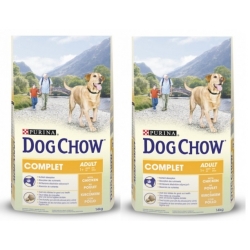 PURINA DOG CHOW COMPLET 2x14kg + GRATIS